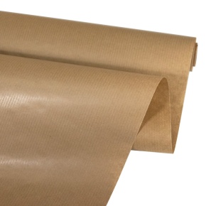 Бумага упаковочная крафт 45гр, 60 см 10 м, натуральный в интернет-магазине флористических аксессуаров Азалия Декор