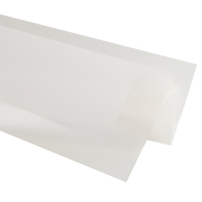 Пленка матовая с каймой 50мкр, 20 листов, 58х58см, белый в интернет-магазине флористических аксессуаров Азалия Декор