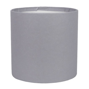 Коробка подарочная круглая без крышки, D18xH18 см, серый в интернет-магазине флористических аксессуаров Азалия Декор