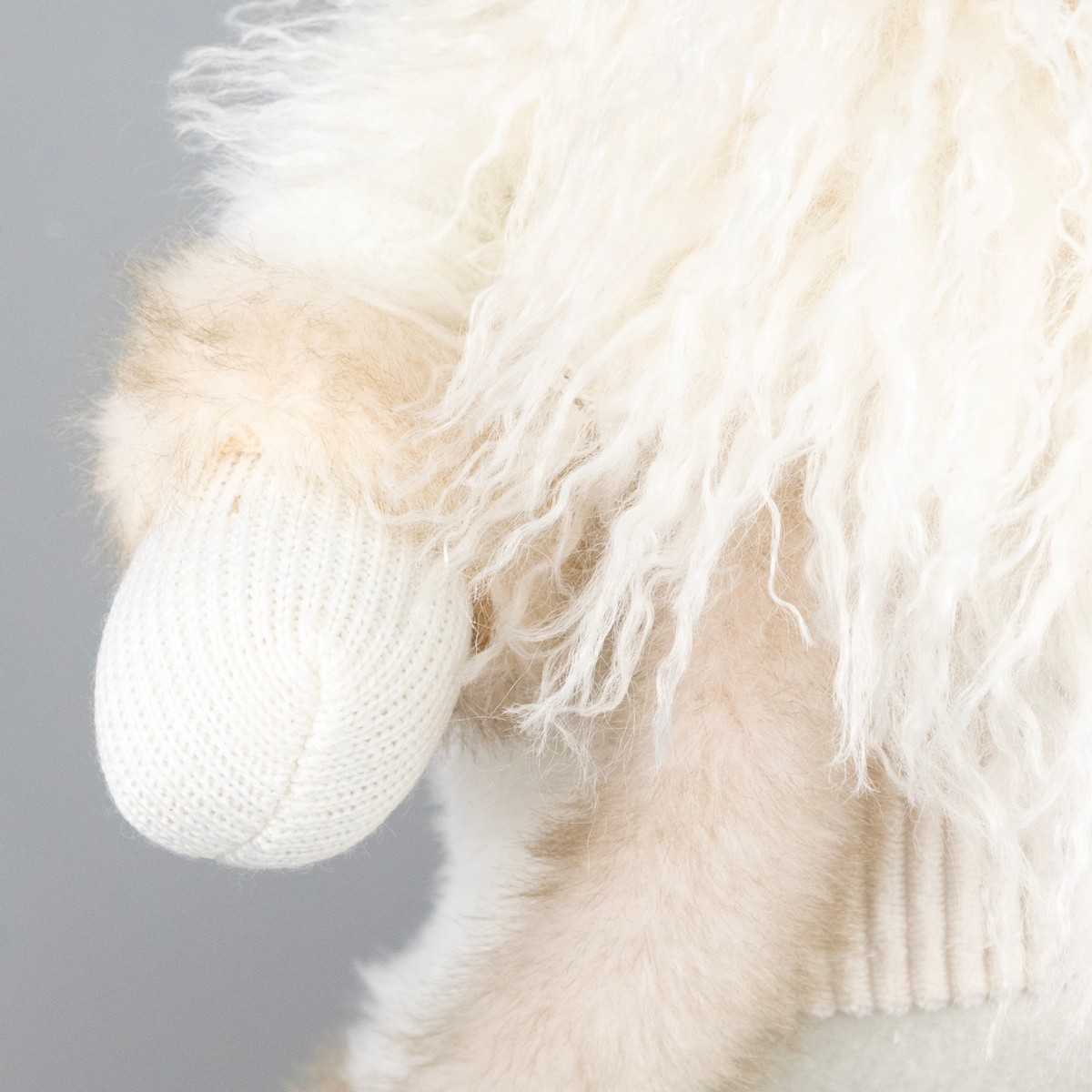 Сувенир Санта, H60x22x12см, кремовый в интернет-магазине флористических аксессуаров Азалия Декор