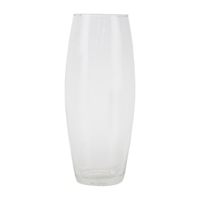 Ваза Донна (стекло), D10xH21,5см, прозрачный в интернет-магазине флористических аксессуаров Азалия Декор