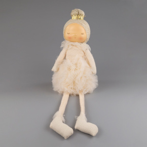 Сувенир Принцесса, H50х20х18см, бежевый в интернет-магазине флористических аксессуаров Азалия Декор