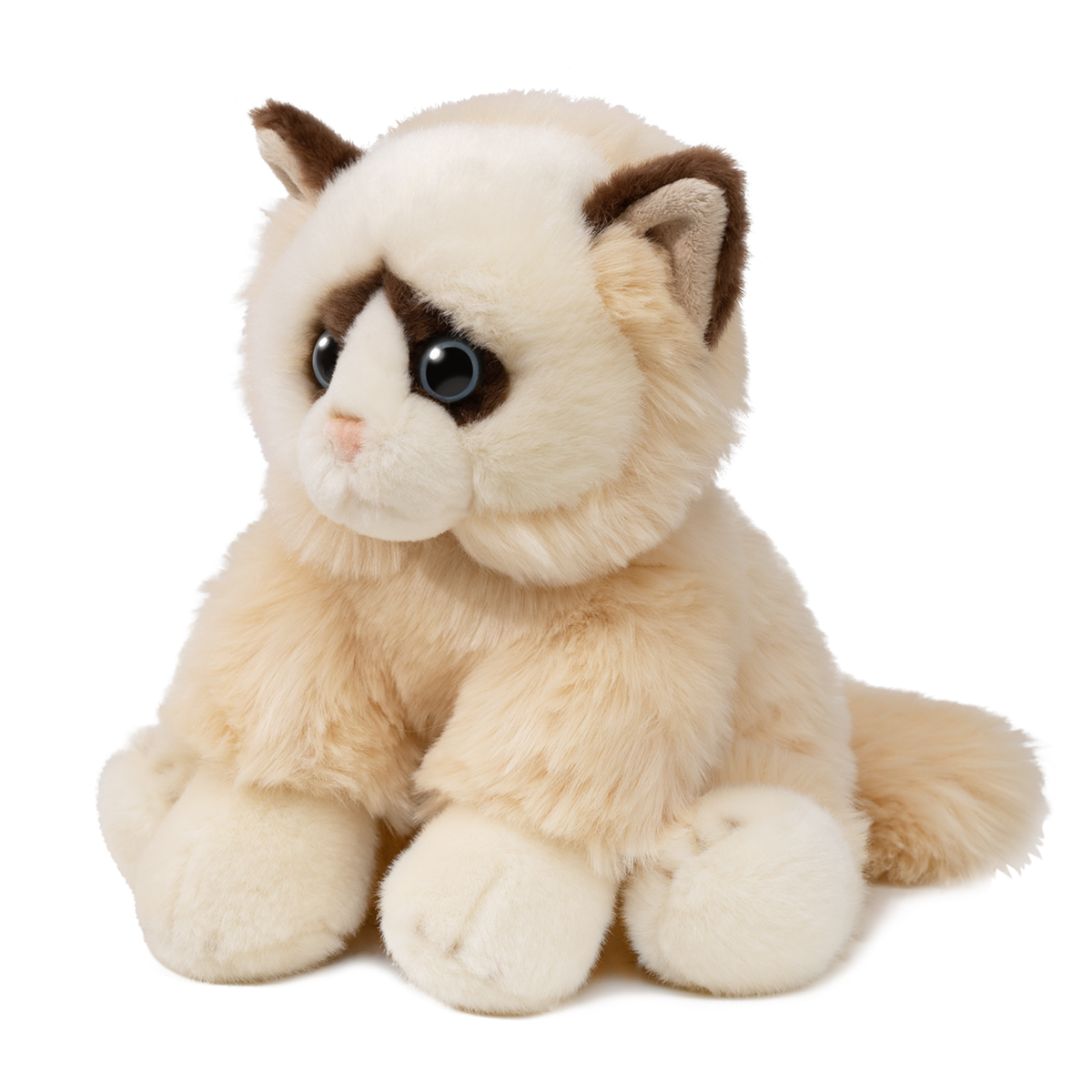 Игрушка м/н Сиамская Кошечка, 25см, кремовый в интернет-магазине флористических аксессуаров Азалия Декор