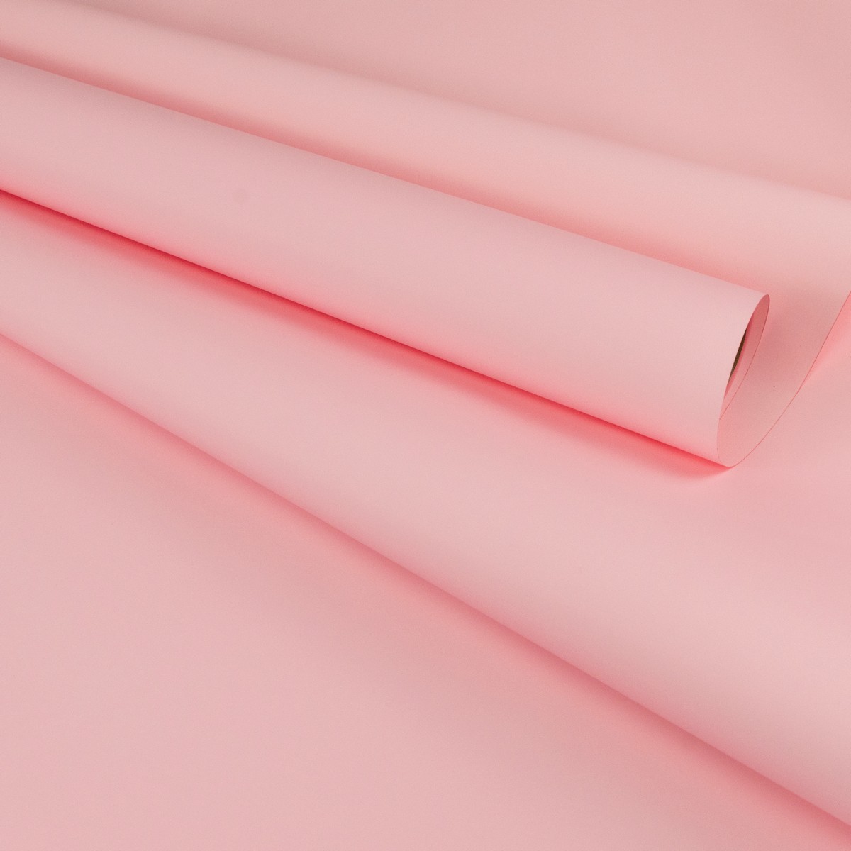Пленка матовая 65мкр, 50 см 10 м, нежно-розовый в интернет-магазине флористических аксессуаров Азалия Декор