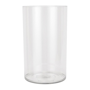 Ваза Цилиндр (пластик), D15xH25см, прозрачный в интернет-магазине флористических аксессуаров Азалия Декор
