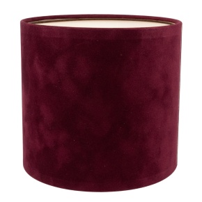 Коробка подарочная круглая без крышки (бархат), D21xH21 см, винный в интернет-магазине флористических аксессуаров Азалия Декор