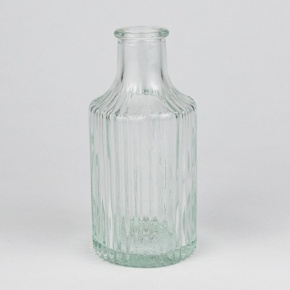 Ваза Бутылочка София, D6,5xH14см, прозрачный в интернет-магазине флористических аксессуаров Азалия Декор
