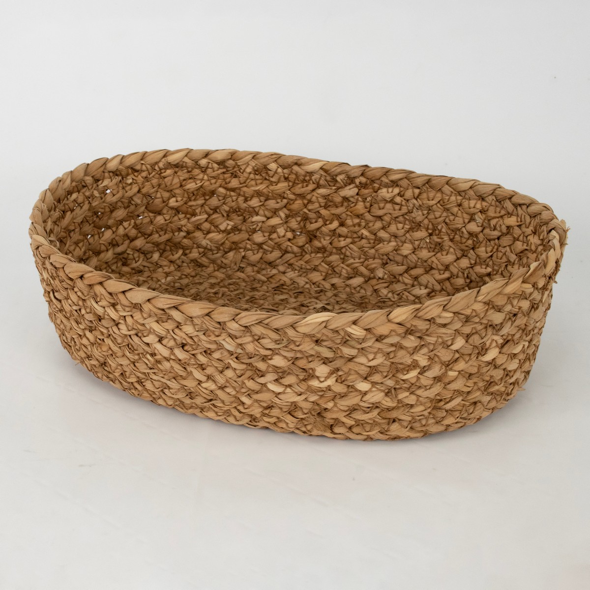 Набор кашпо плетеных 2шт. (растительный материал),  30x20хH10см, натуральный в интернет-магазине флористических аксессуаров Азалия Декор