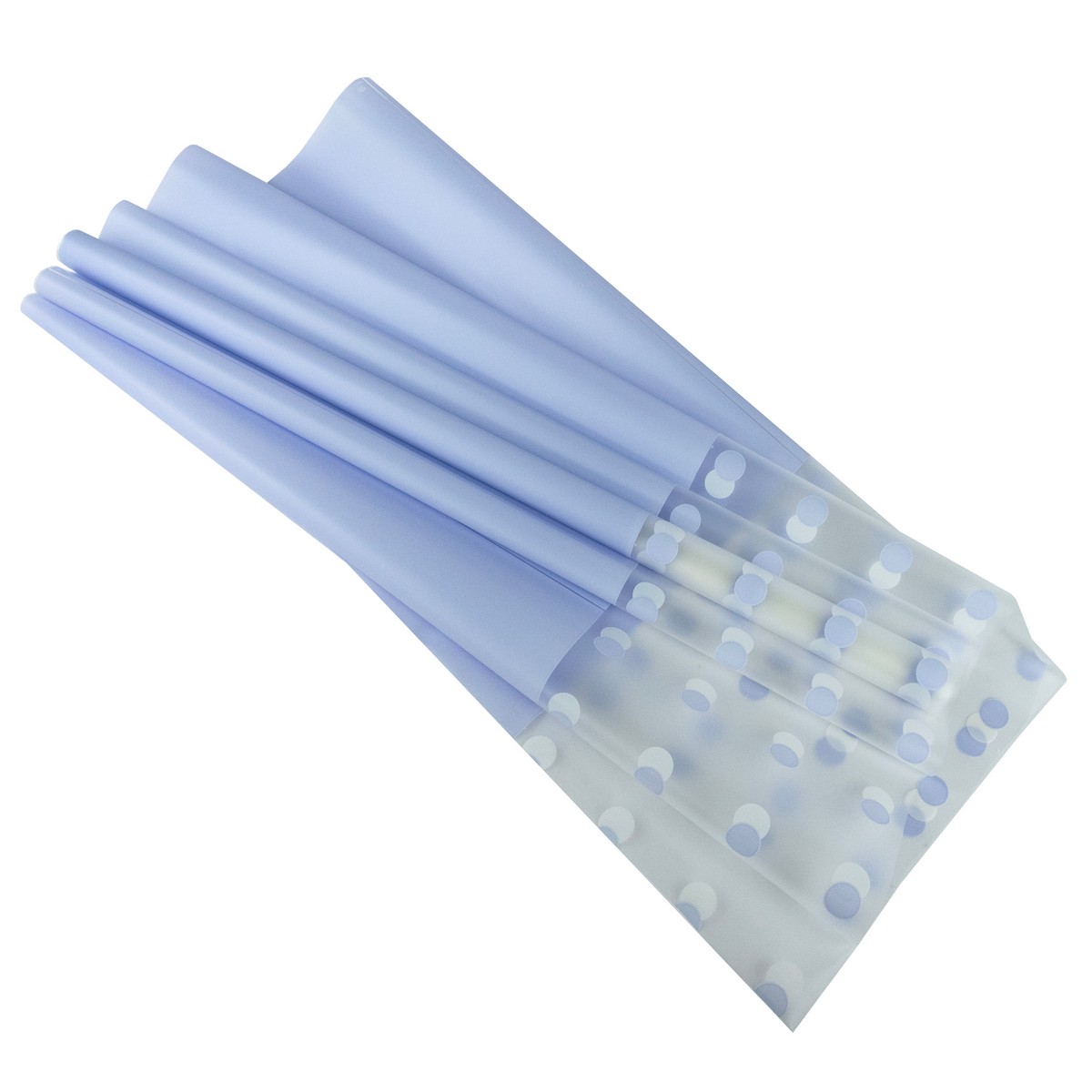 Пленка матовая Дуэт, 60 см 10 м, сиреневый в интернет-магазине флористических аксессуаров Азалия Декор