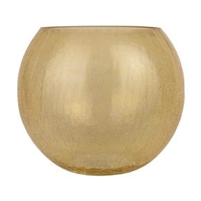 Ваза Шаровая 4л, D21,5xH19см, золотой в интернет-магазине флористических аксессуаров Азалия Декор