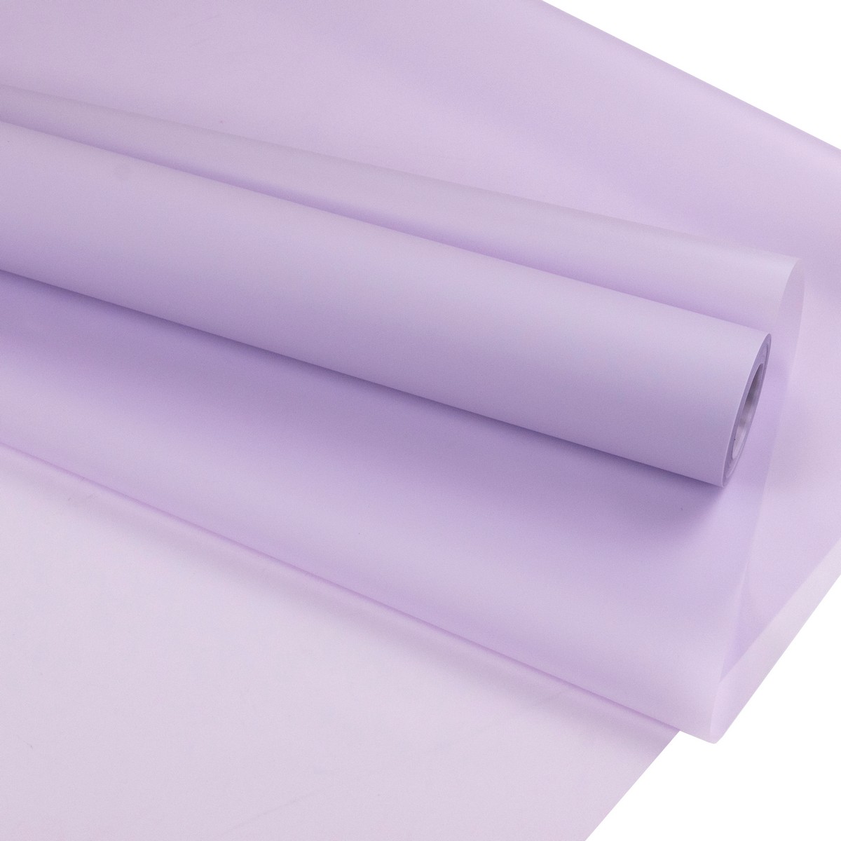 Пленка матовая 50мкр, 58 см 30 м, светло-сиреневый в интернет-магазине флористических аксессуаров Азалия Декор
