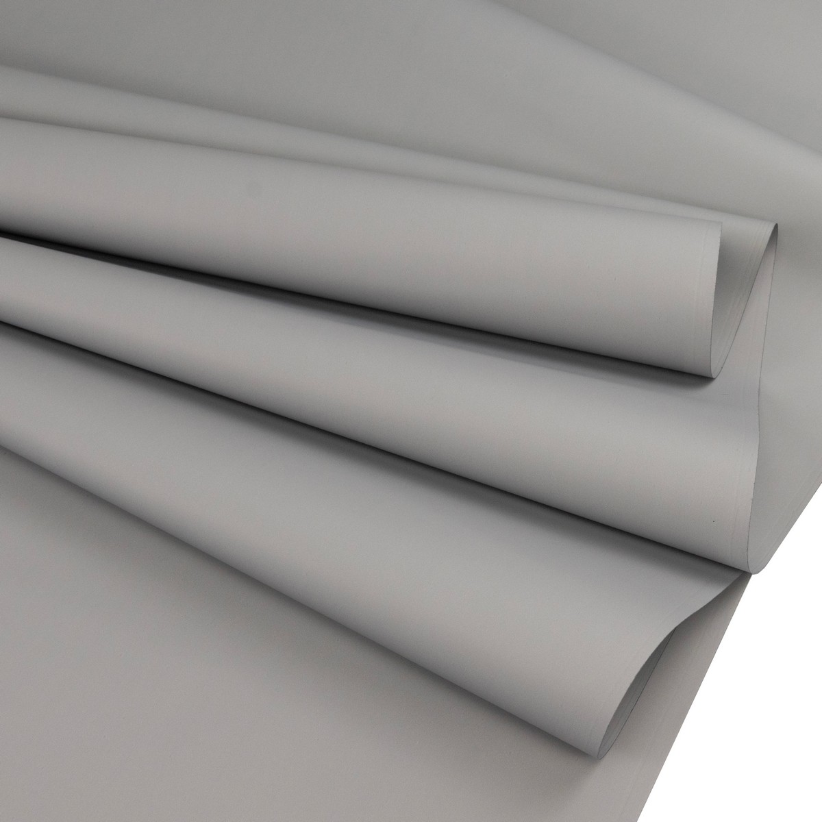 Пленка матовая 65мкр, 50 см 10 м, серый в интернет-магазине флористических аксессуаров Азалия Декор