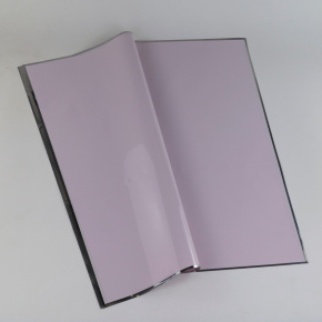 Пленка с каймой Серебро 45мкр, 20 листов, 57х57см, светло-сиреневый в интернет-магазине флористических аксессуаров Азалия Декор