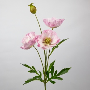 Мак, 68см, розовый в интернет-магазине флористических аксессуаров Азалия Декор