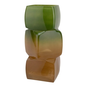 Ваза (стекло), D15xH29,5см, цв. в асс. в интернет-магазине флористических аксессуаров Азалия Декор