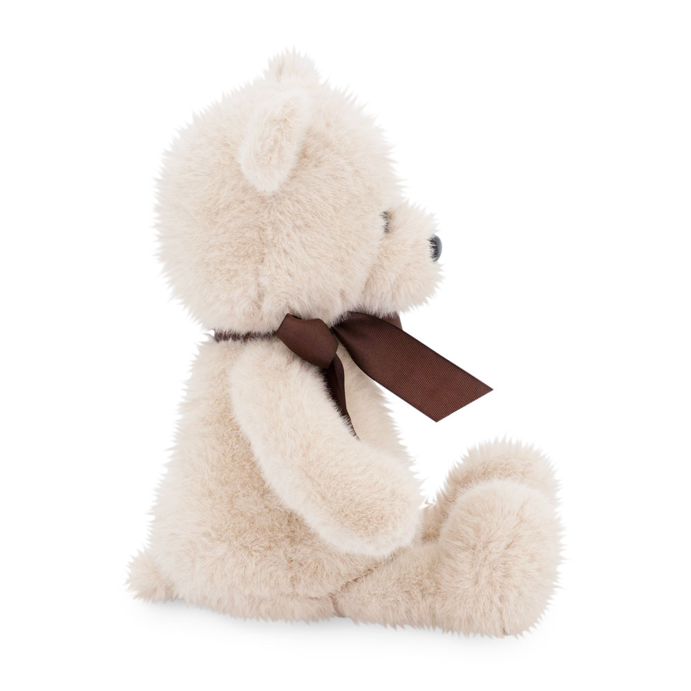 Игрушка м/н Тёпа с бантом, 25см, кремовый в интернет-магазине флористических аксессуаров Азалия Декор