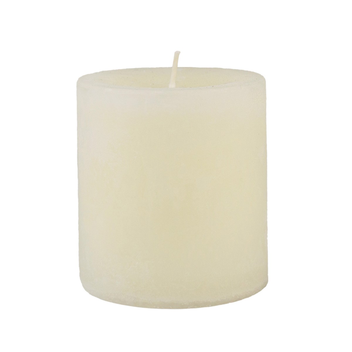 Свеча-столбик с ароматом Белая орхидея (38 часов), H7,5xD7см, кремовый в интернет-магазине флористических аксессуаров Азалия Декор