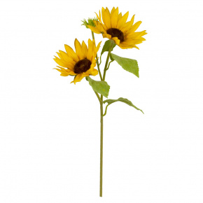 Подсолнух, 50см, желтый в интернет-магазине флористических аксессуаров Азалия Декор