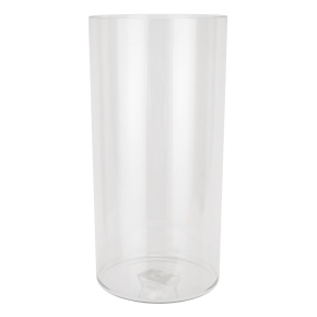 Ваза Цилиндр (пластик), D20xH40см, прозрачный в интернет-магазине флористических аксессуаров Азалия Декор