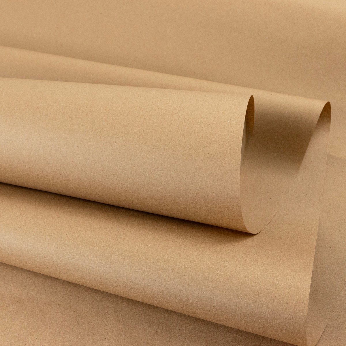 Бумага упаковочная крафт 60гр, 72 см 50 м, натуральный в интернет-магазине флористических аксессуаров Азалия Декор