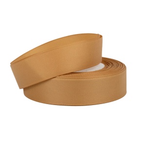 Лента репсовая (в уп.5 шт.), 25 мм 22,7 м, бежевый в интернет-магазине флористических аксессуаров Азалия Декор