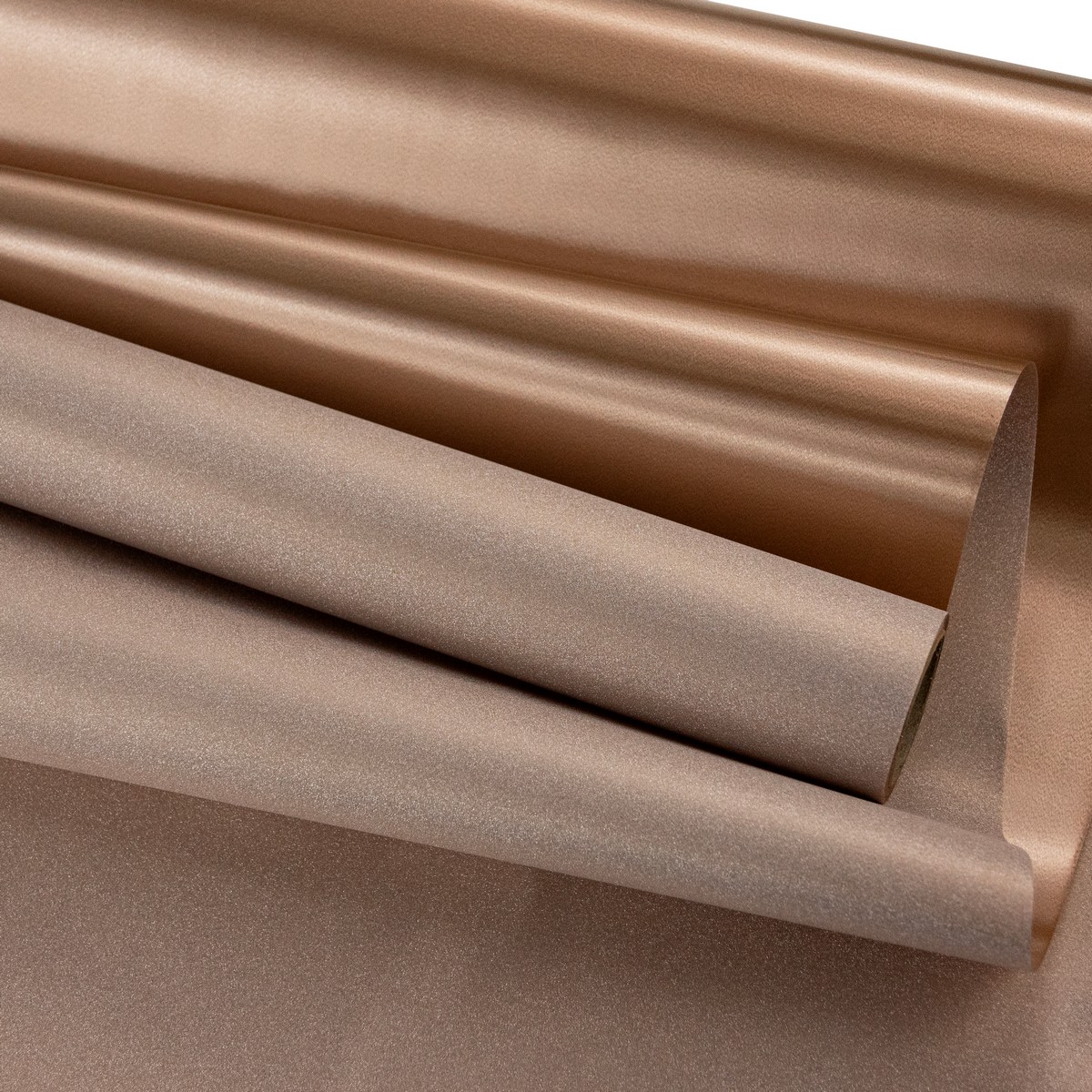 Пленка матовая Мерцание 150мкр, 49 см 5 м, кофейный в интернет-магазине флористических аксессуаров Азалия Декор