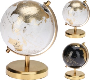 Сувенир Глобус (дерево), H18хD13см, цв. в асс. в интернет-магазине флористических аксессуаров Азалия Декор