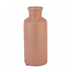 Ваза Бутылочка (керамика), D8,5xН20,5см, розовый в интернет-магазине флористических аксессуаров Азалия Декор