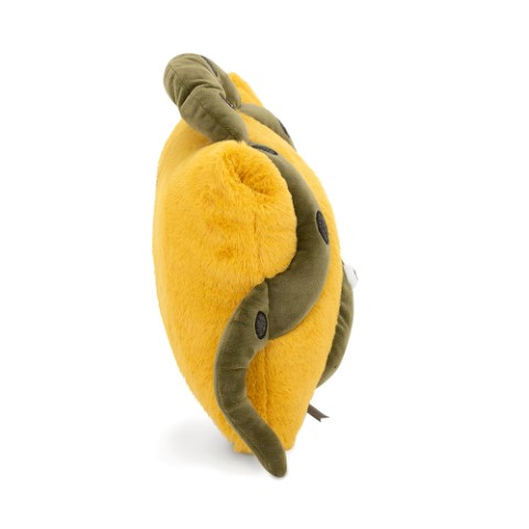 Подушка м/н Змейка, 35см, желтый в интернет-магазине флористических аксессуаров Азалия Декор