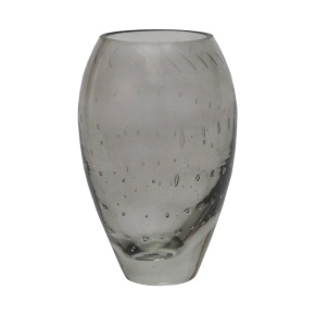 Ваза Паневежис, D10,5xH16см, серый в интернет-магазине флористических аксессуаров Азалия Декор