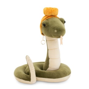 Игрушка м/н Змея Лейла, 30см, зеленый в интернет-магазине флористических аксессуаров Азалия Декор