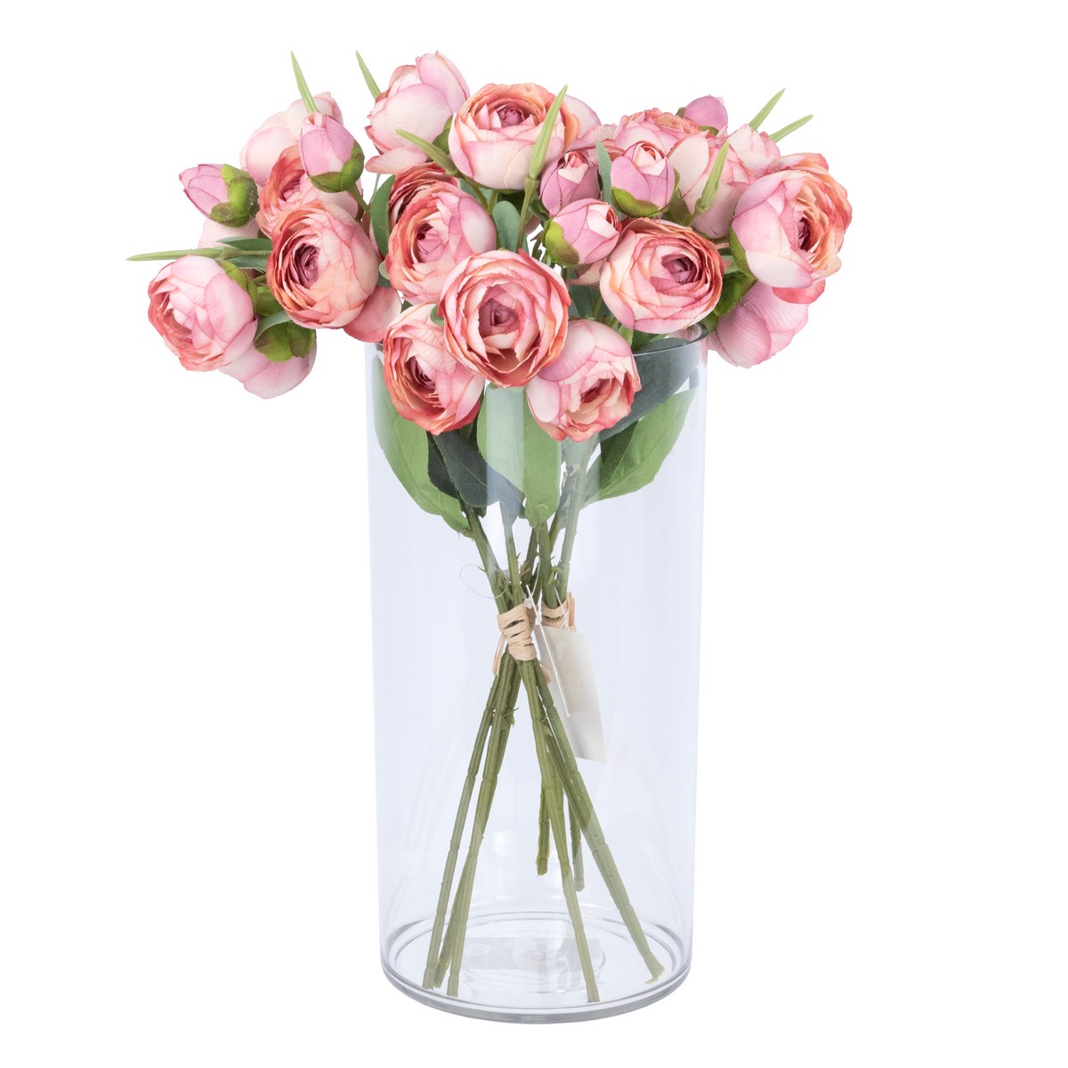 Ваза Цилиндр (пластик), D15xH30см, прозрачный в интернет-магазине флористических аксессуаров Азалия Декор