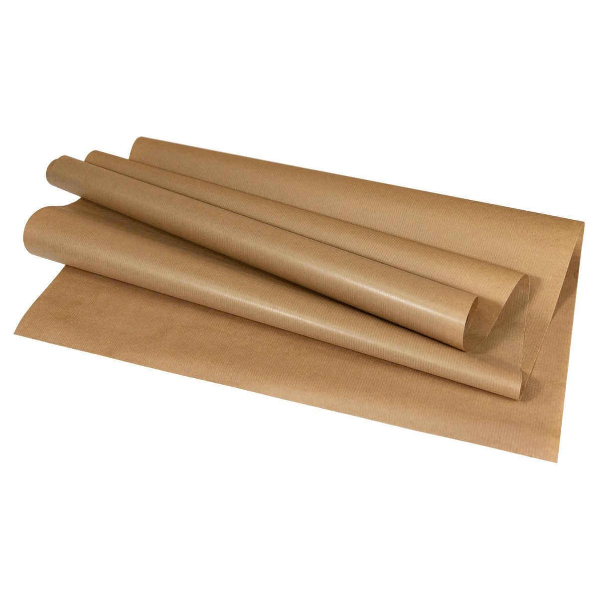 Бумага упаковочная крафт 45гр, 60 см 10 м, натуральный в интернет-магазине флористических аксессуаров Азалия Декор