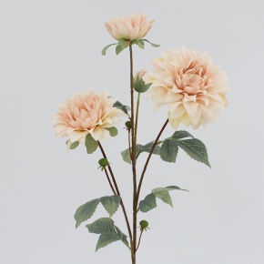Георгин, 73см, персиковый в интернет-магазине флористических аксессуаров Азалия Декор