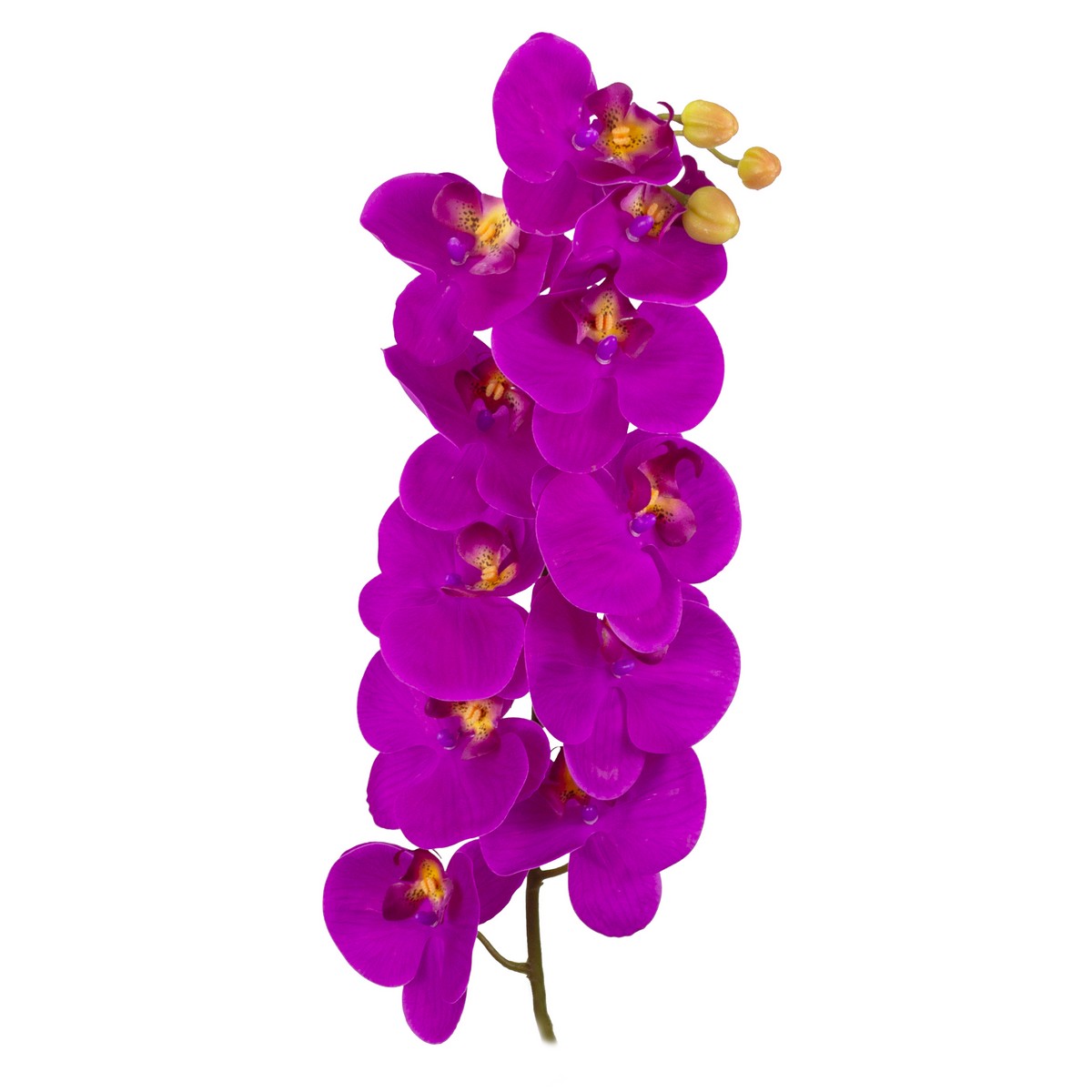 Орхидея, 123см, фуксия в интернет-магазине флористических аксессуаров Азалия Декор
