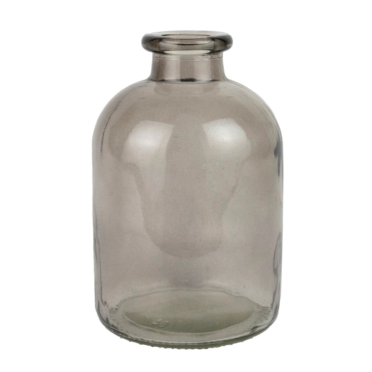 Ваза Бутылочка (стекло), H17xD11см, цв. в асс. в интернет-магазине флористических аксессуаров Азалия Декор