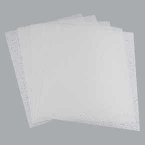 Бумага для цветов Фактурная 90гр/м2, 5 листов, 58х50см, белый в интернет-магазине флористических аксессуаров Азалия Декор