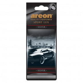 Ароматизатор для а/м Areon Sport Lux Silver в интернет-магазине флористических аксессуаров Азалия Декор