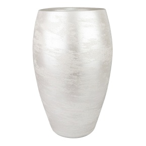 Ваза (керамика), D28xН50см, серебряный в интернет-магазине флористических аксессуаров Азалия Декор