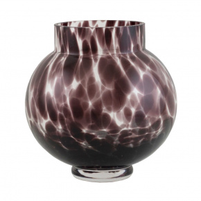 Ваза Мурано (стекло), D15xH15 см, коричневый в интернет-магазине флористических аксессуаров Азалия Декор