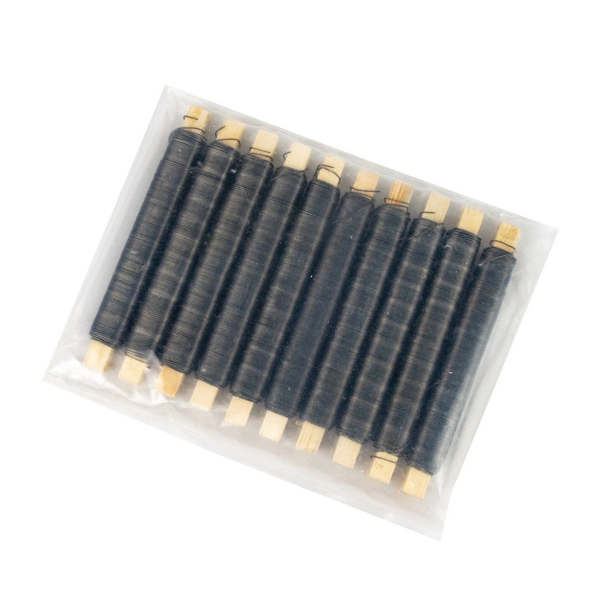 Проволока обмоточная 0,6 мм 100 гр, (в уп. 10шт.), каленый в интернет-магазине флористических аксессуаров Азалия Декор