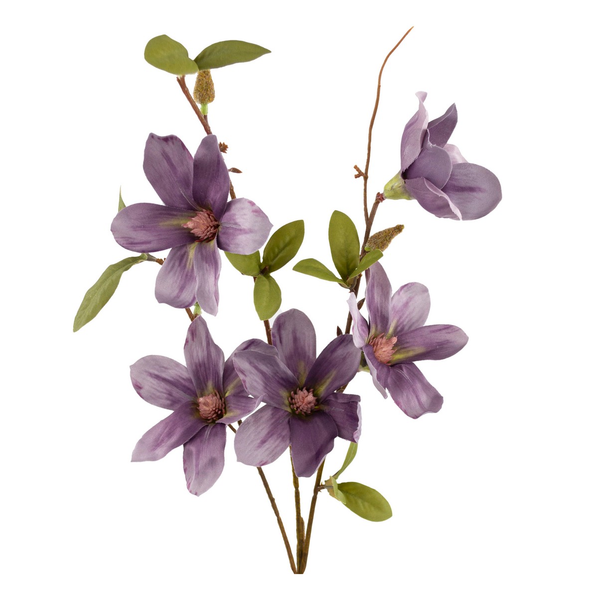 Магнолия, 64см, сиреневый в интернет-магазине флористических аксессуаров Азалия Декор