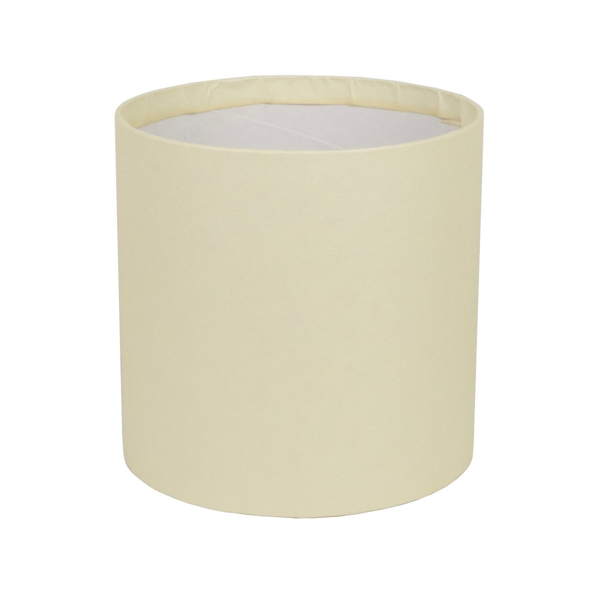 Коробка подарочная круглая без крышки, D12xH12 см, шампань в интернет-магазине флористических аксессуаров Азалия Декор