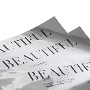 Пленка Beautiful, 20 листов, 58х58см, черный в интернет-магазине флористических аксессуаров Азалия Декор