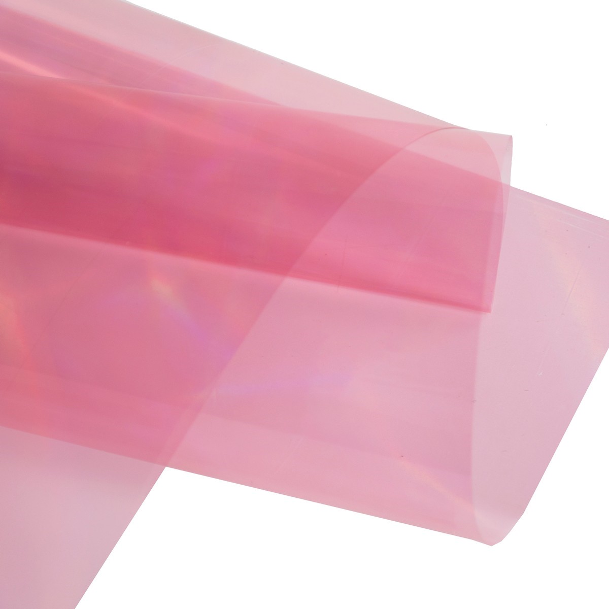 Пленка Голограмма, 15 листов, 58х58см, розовый в интернет-магазине флористических аксессуаров Азалия Декор