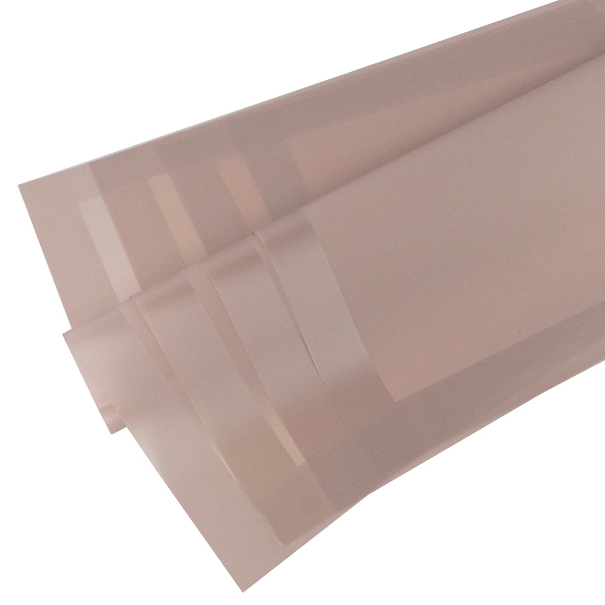 Пленка матовая с каймой 50мкр, 20 листов, 58х58см, пудровый в интернет-магазине флористических аксессуаров Азалия Декор