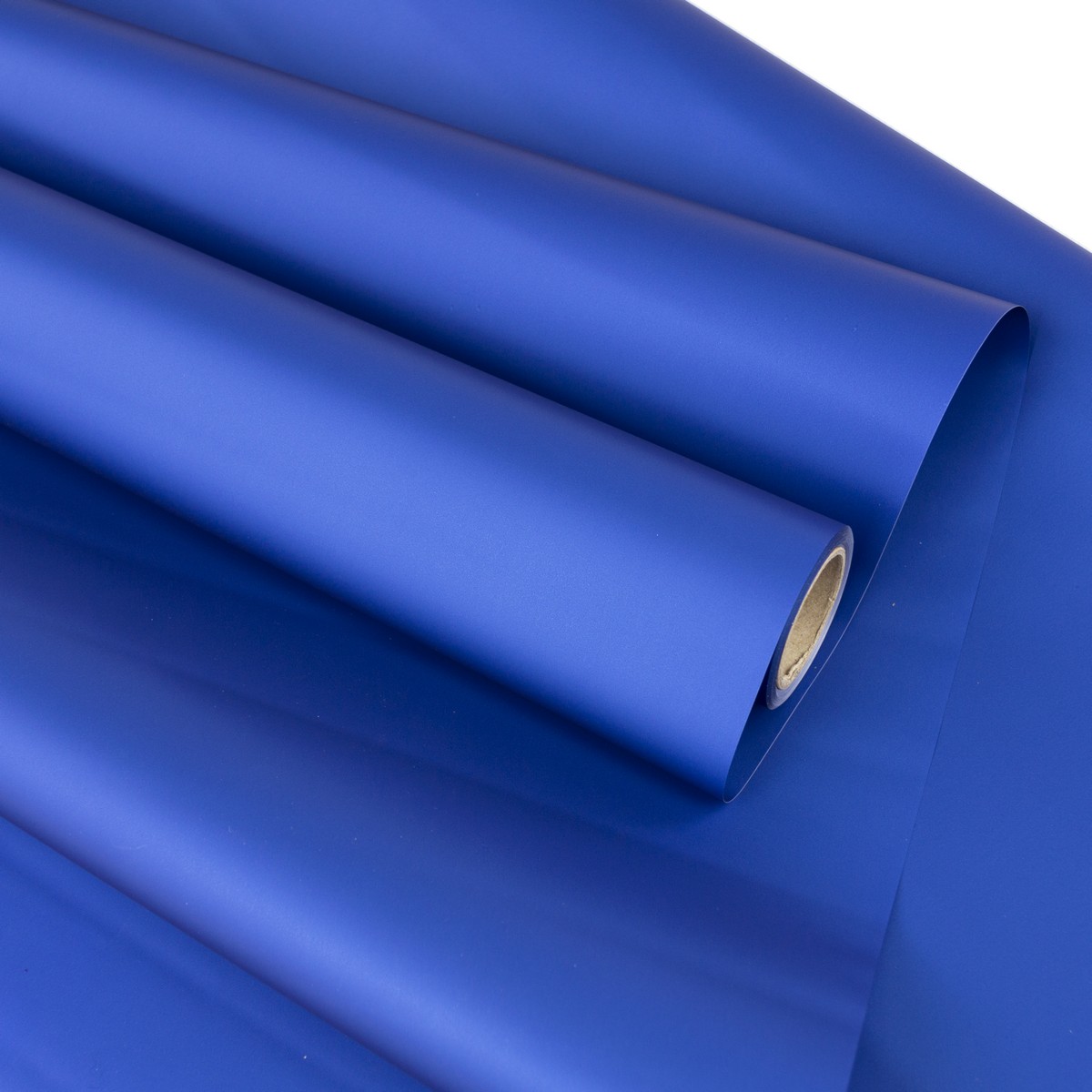 Пленка матовая 50 см 10 м, синий в интернет-магазине флористических аксессуаров Азалия Декор