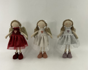 Сувенир Девочка в платье, Н30х13х10см, в асс., цв. в асс. в интернет-магазине флористических аксессуаров Азалия Декор