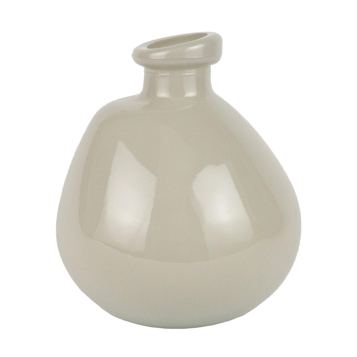 Ваза Бутылочка (стекло), H16xD14см, цв. в асс в интернет-магазине флористических аксессуаров Азалия Декор