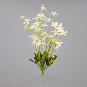 Цветы на вставке, 38см, белый в интернет-магазине флористических аксессуаров Азалия Декор